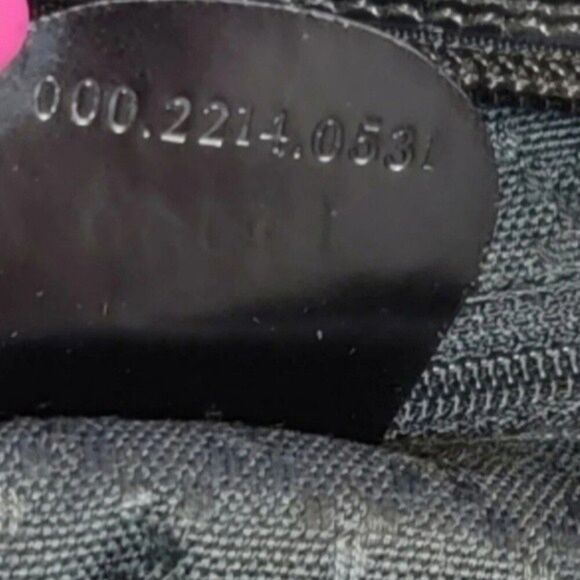 💙GUCCI Black nylon fabric bamboo top handle satchel bag. - Picture 11 of 11